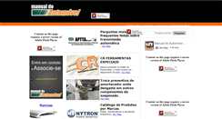 Desktop Screenshot of manualdoautomovel.com.br